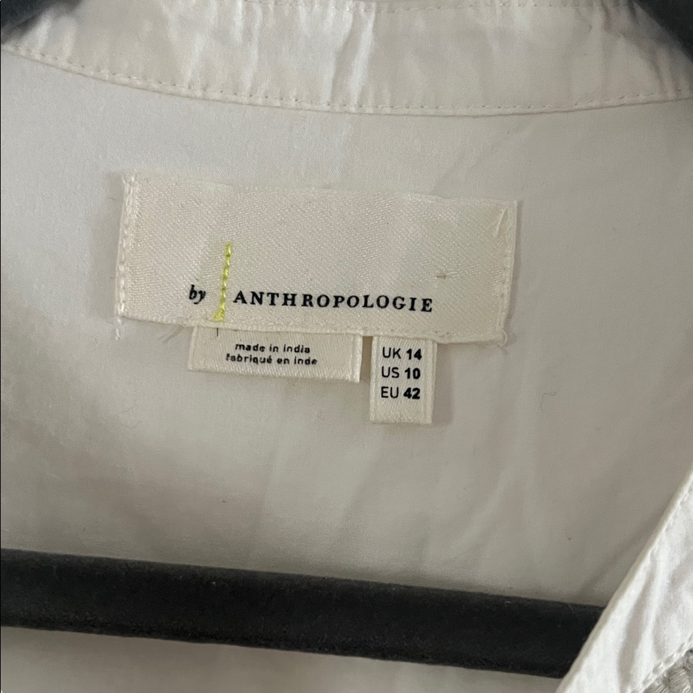 Anthropologie Ivory Blouse - Picture 2 of 4
